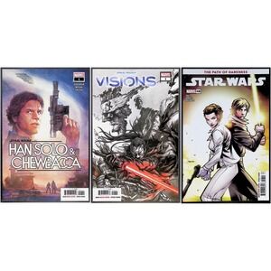 Star Wars #1 Lot – Han Solo & Chewbacca, Visions,‎ #48 (Marvel, NM)